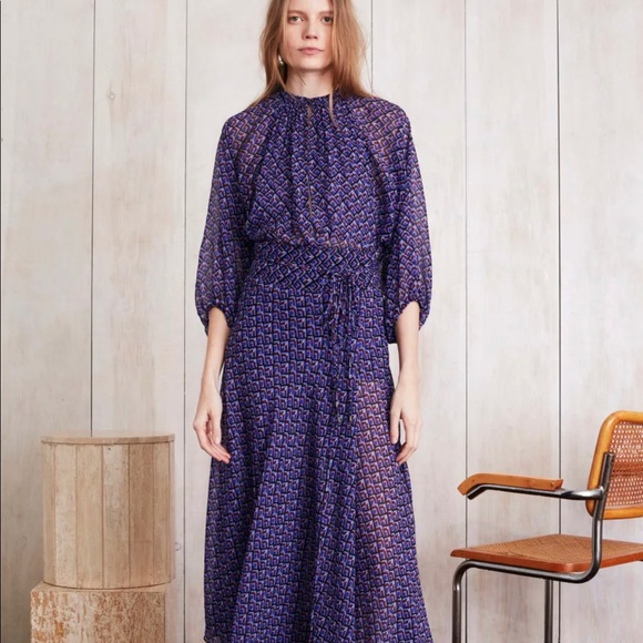 Apiece Apart Tops - APIECE APART purple silk blouse